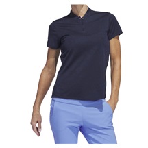 Adidas Jacquard Damen Poloshirt, dunkelblau