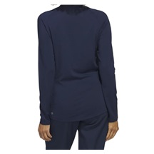 Adidas Solid Quarter Zip Long Sleeve Damen Sweatshirt, dunkelblau