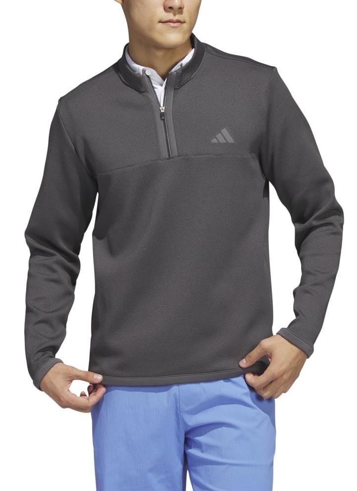 Adidas Microdot 1/4 Herren Sweatshirt, schwarz