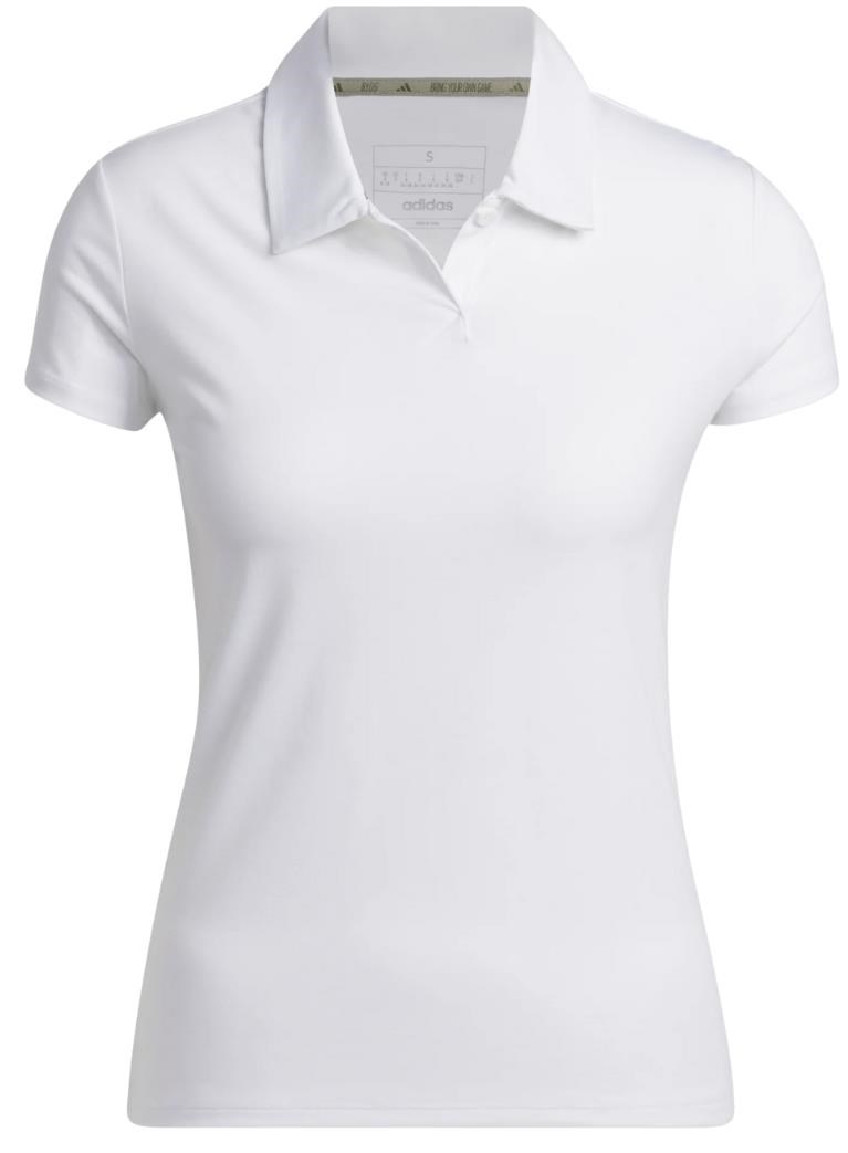 Adidas Go-To Heathered Damen Poloshirt, weiss