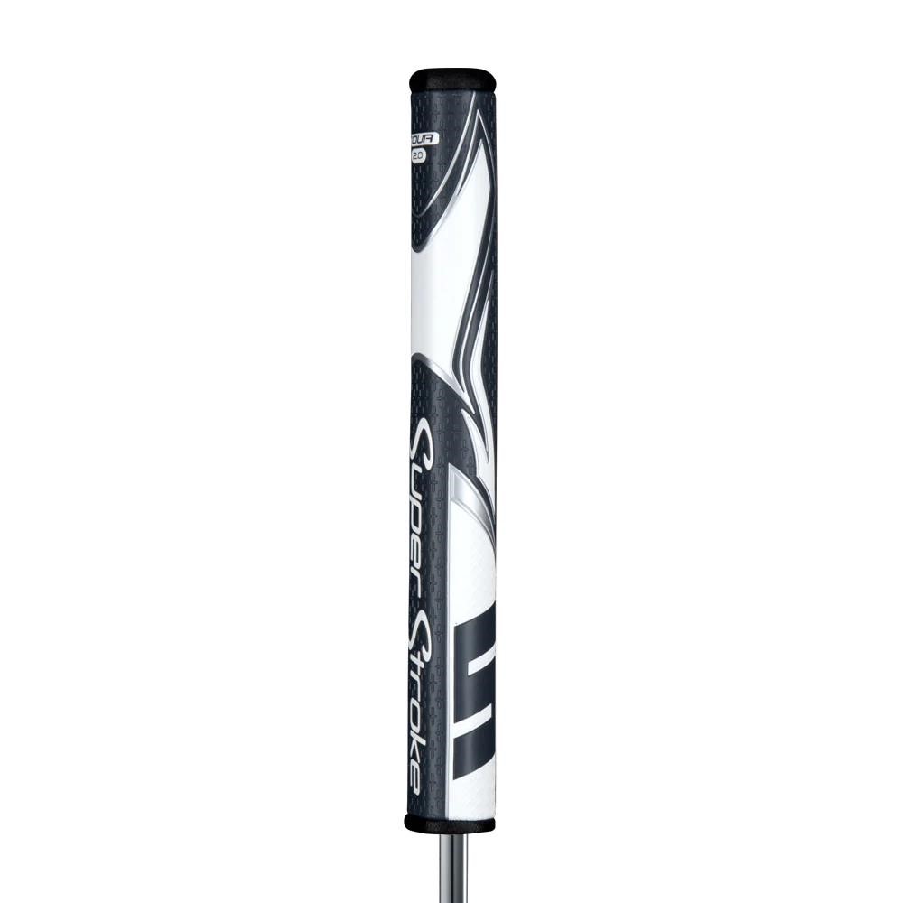 SuperStroke Zenergy Tour 2.0 putter grip, grau/weiss | Golf Brothers.de