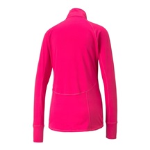 Puma Gamer 1/4 Zip Damen Pullover, rosa