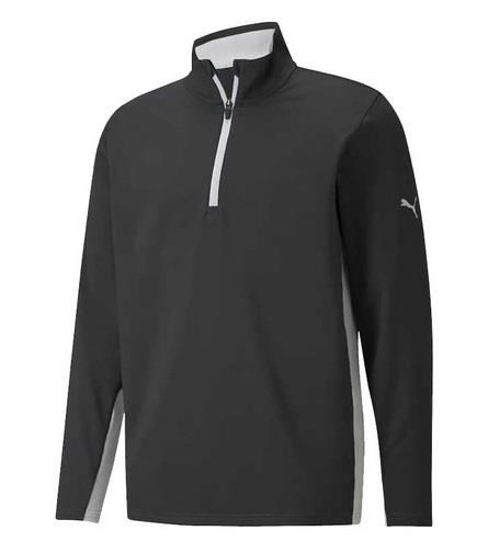 Puma Gamer 1/4 Zip Herren Sweatshirt, schwarz