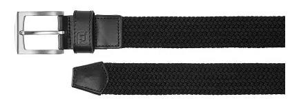 FootJoy Braided Damen Gürtel, schwarz