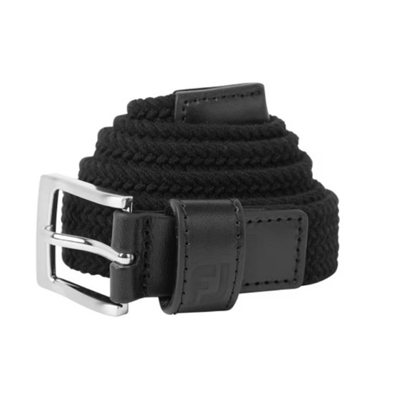 FootJoy Braided Damen Gürtel, schwarz