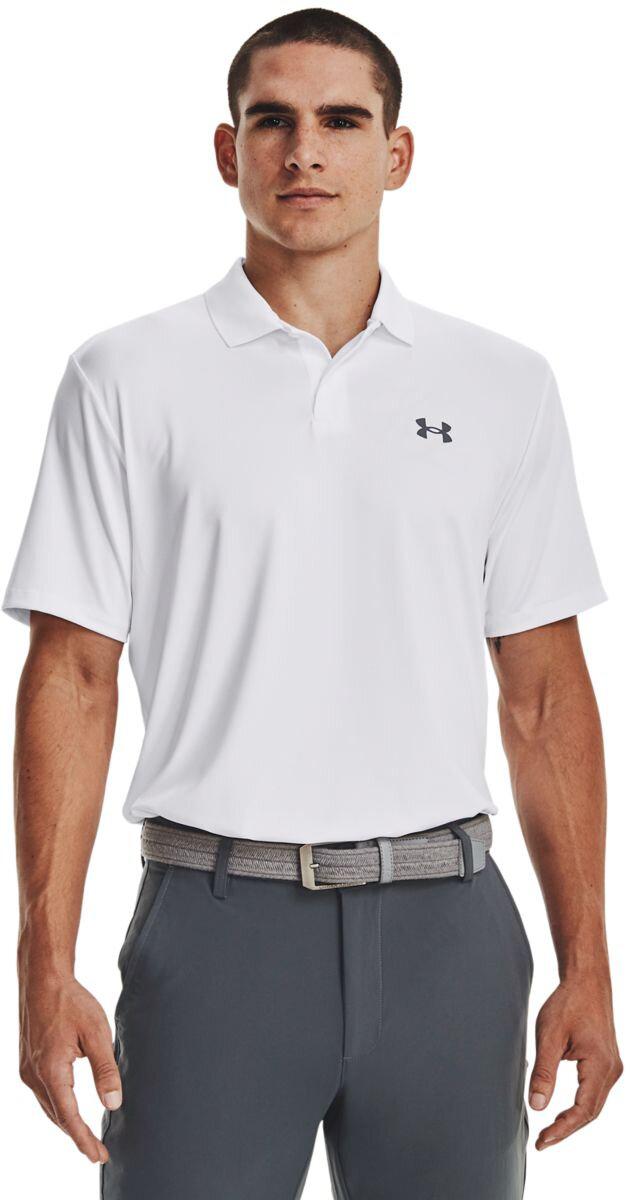 Under Armour Performance 3.0 Herren Poloshirt, weiss