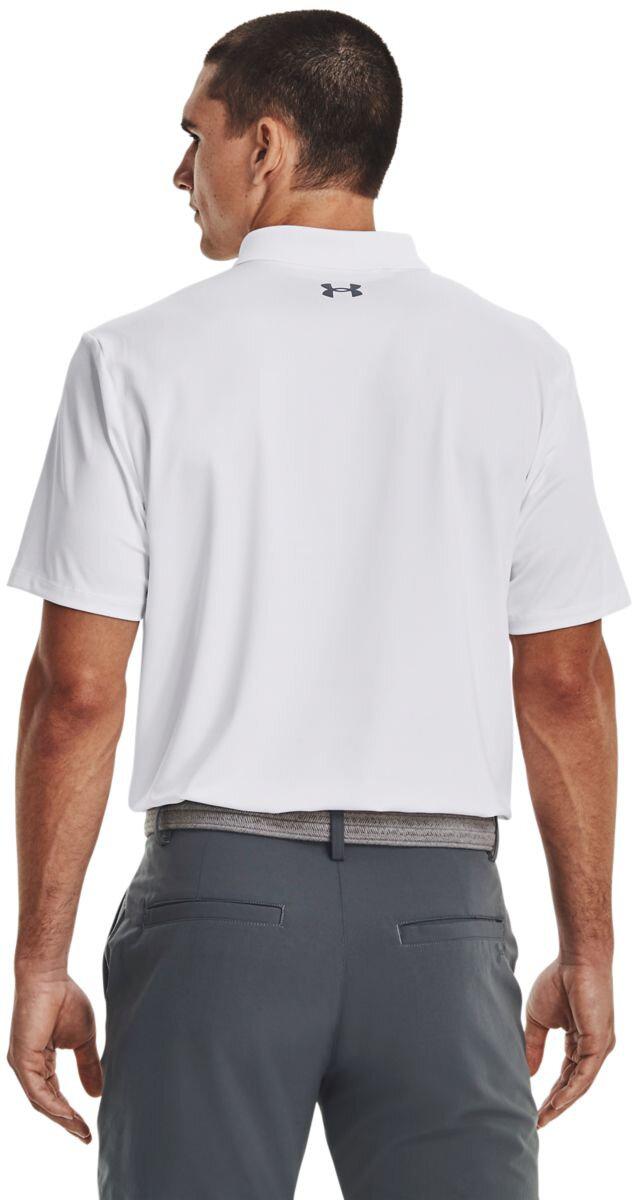 Under Armour Performance 3.0 Herren Poloshirt, weiss