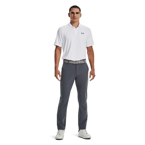 Under Armour Performance 3.0 Herren Poloshirt, weiss