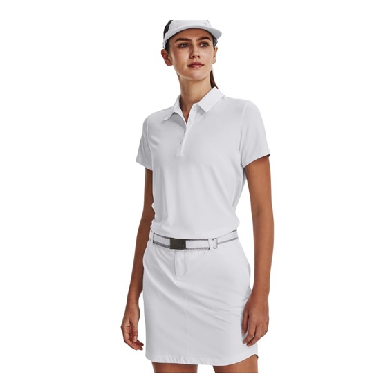 Under Armour Zinger Playoff Damen Poloshirt, weiss
