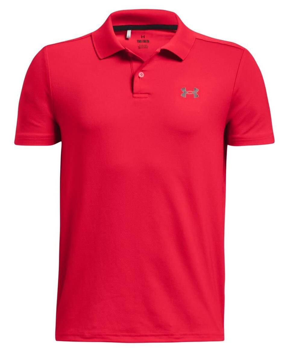 Under Armour Performance Jungen Poloshirt, rot