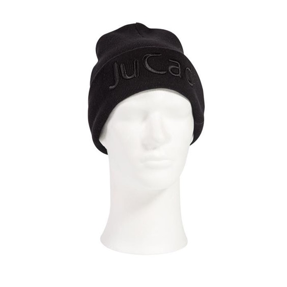 JuCad Strickmütze, schwarz