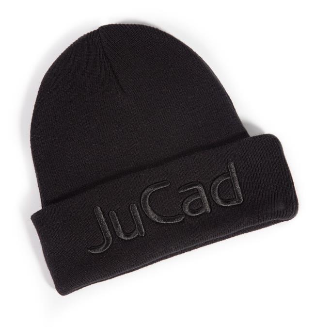 JuCad Strickmütze, schwarz
