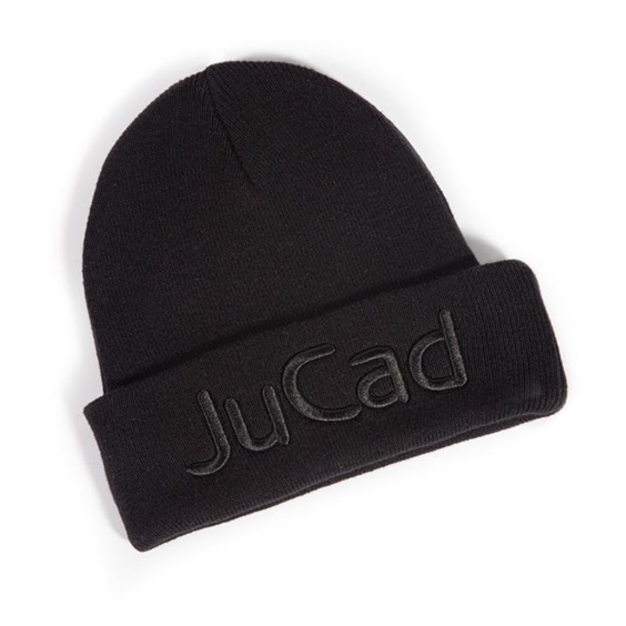 JuCad Strickmütze, schwarz