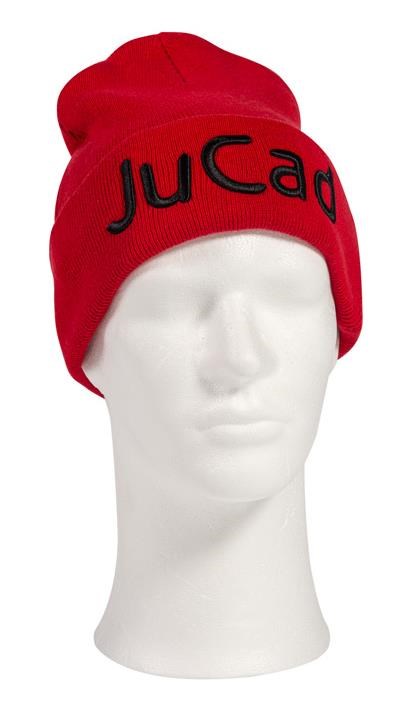 JuCad Strickmütze, rot