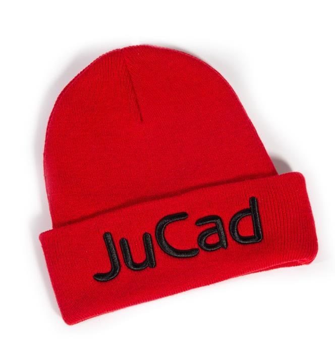 JuCad Strickmütze, rot