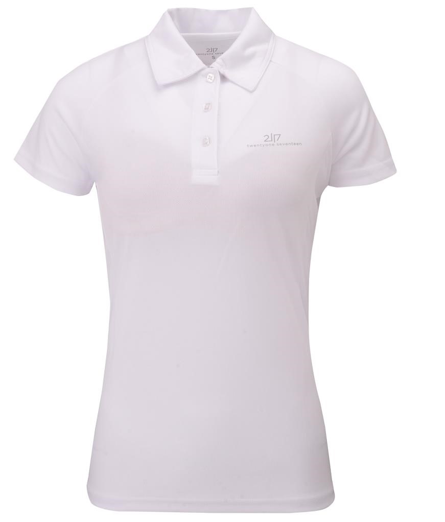 2117 of Sweden Fröseke Damen Poloshirt, weiss