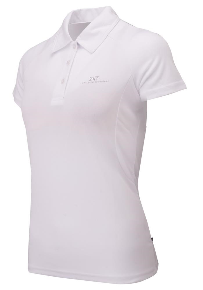 2117 of Sweden Fröseke Damen Poloshirt, weiss