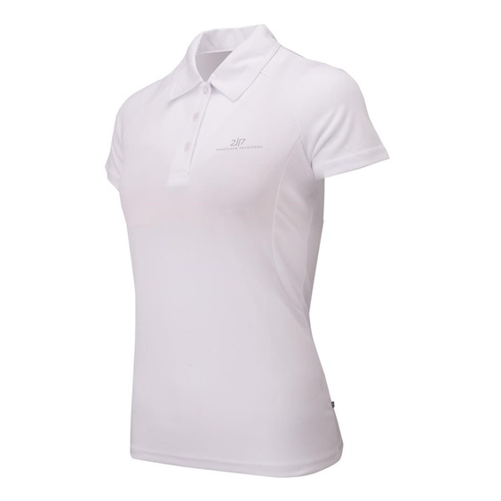 2117 of Sweden Fröseke Damen Poloshirt, weiss