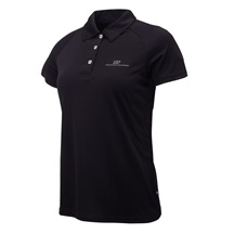 2117 of Sweden Fröseke Damen Poloshirt, schwarz