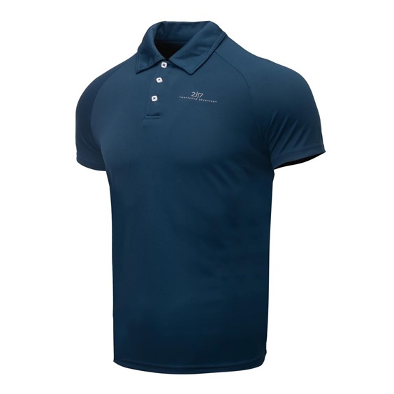2117 of Sweden Fröseke Herren Poloshirt, dunkelblau