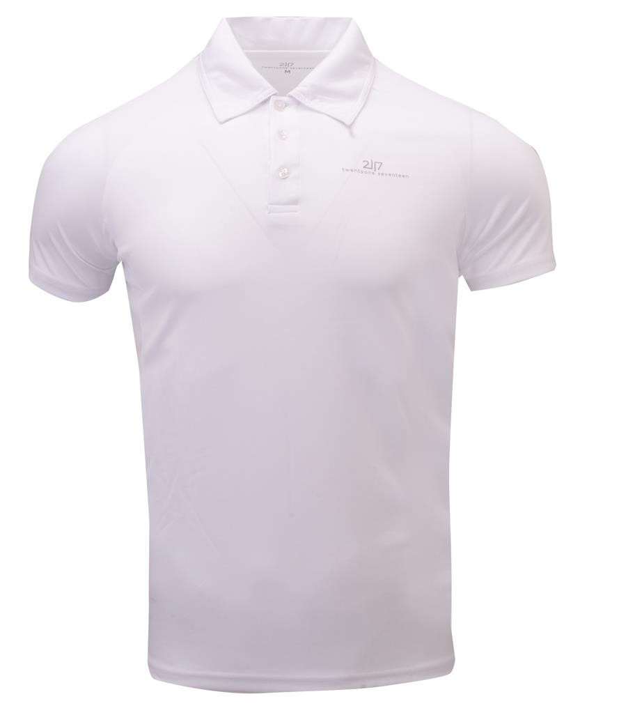 2117 of Sweden Fröseke Herren Poloshirt, weiss