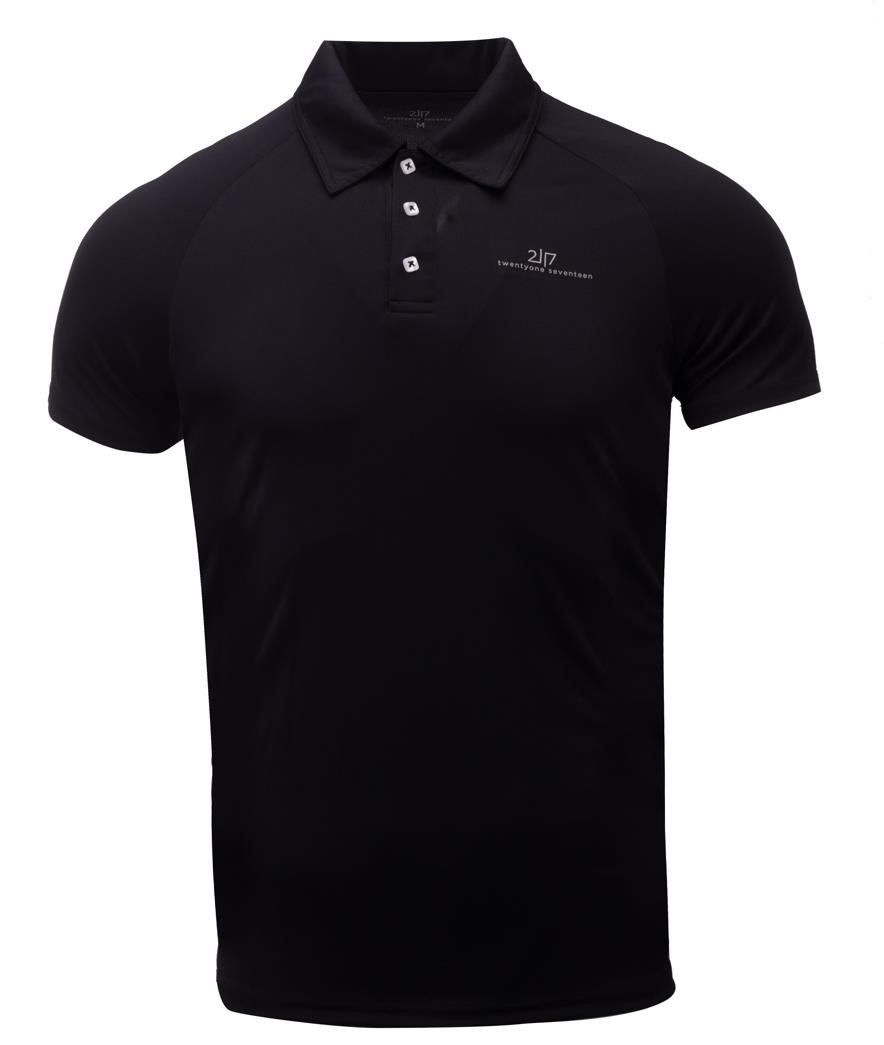 2117 of Sweden Fröseke Herren Poloshirt, schwarz