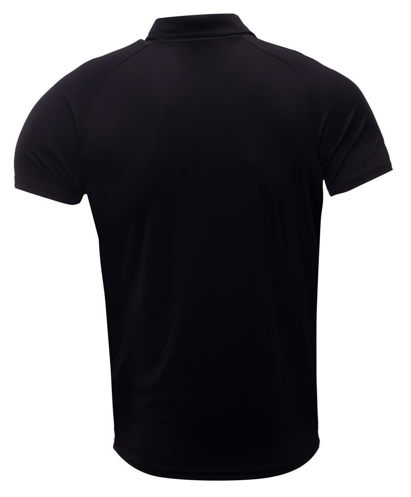 2117 of Sweden Fröseke Herren Poloshirt, schwarz