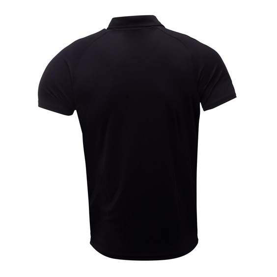 2117 of Sweden Fröseke Herren Poloshirt, schwarz