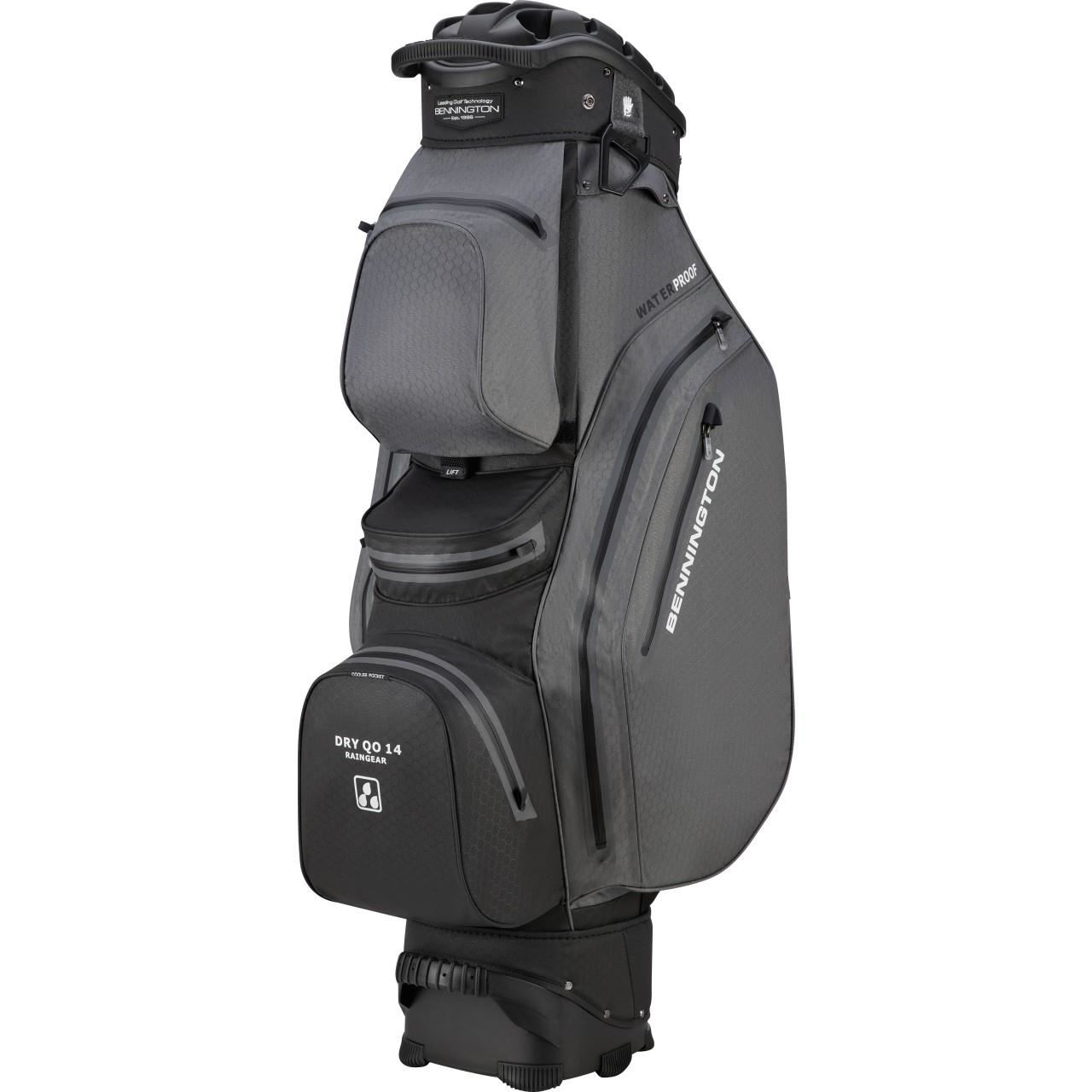 Bennington Dry QO 14 Waterproof Cartbag, grau/schwarz