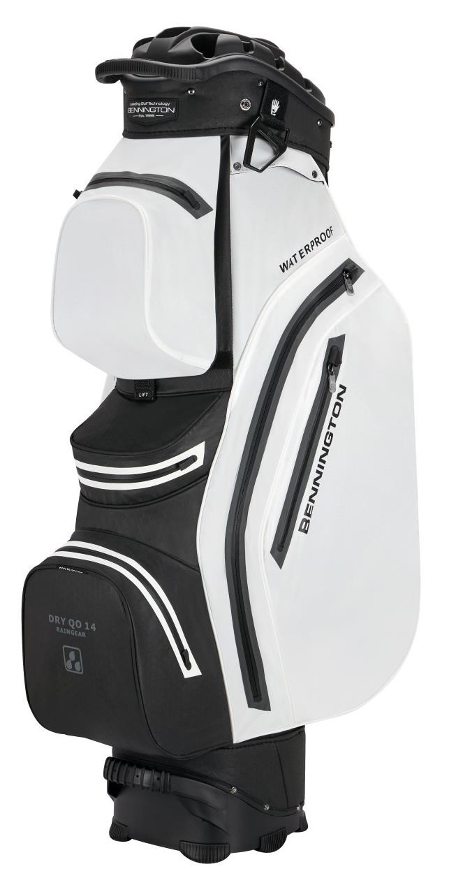 Bennington Dry QO 14 Waterproof Cartbag, weiss/schwarz