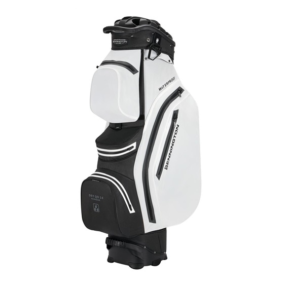 Bennington Dry QO 14 Waterproof Cartbag, weiss/schwarz