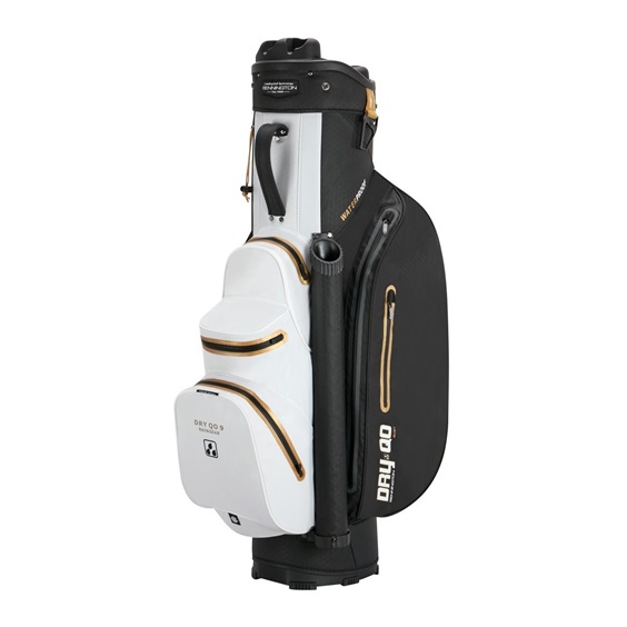 Bennington Dry QO 9 Waterproof Cartbag, schwarz/weiss/gelb