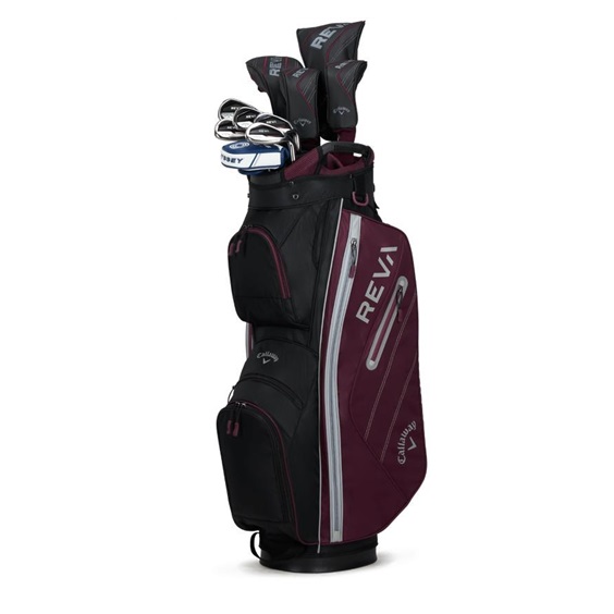 Callaway Reva EGGPLANT 8-piece Damen Halbsatz, Graphit, RH