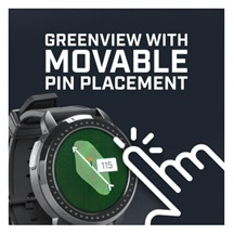 Bushnell iON Elite GPS Golfuhr, schwarz