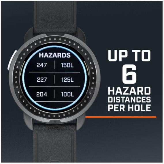 Bushnell iON Elite GPS Golfuhr, schwarz