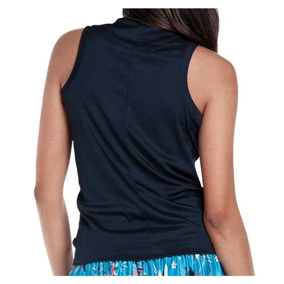 Lucky in Love Twist It Up Damen Poloshirt, dunkelblau
