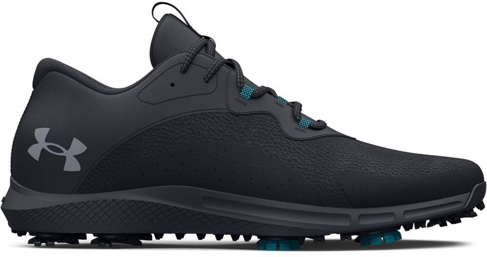 Under Armour Charged Draw 2 Wide Herren Golfschuhe, schwarz