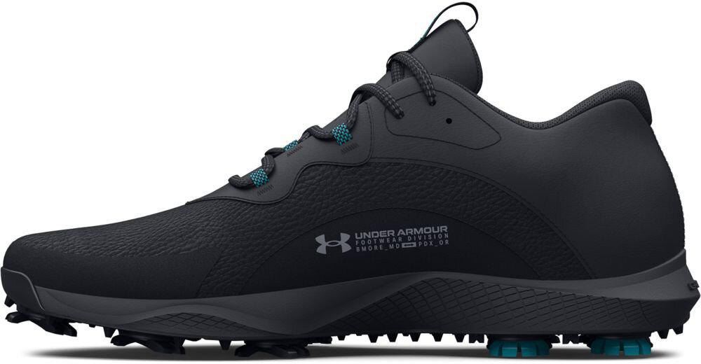 Under Armour Charged Draw 2 Wide Herren Golfschuhe, schwarz