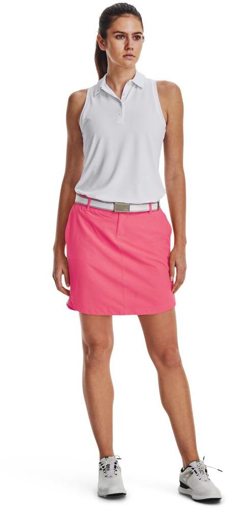 Under Armour Links Woven Damen Golfrock, rosa