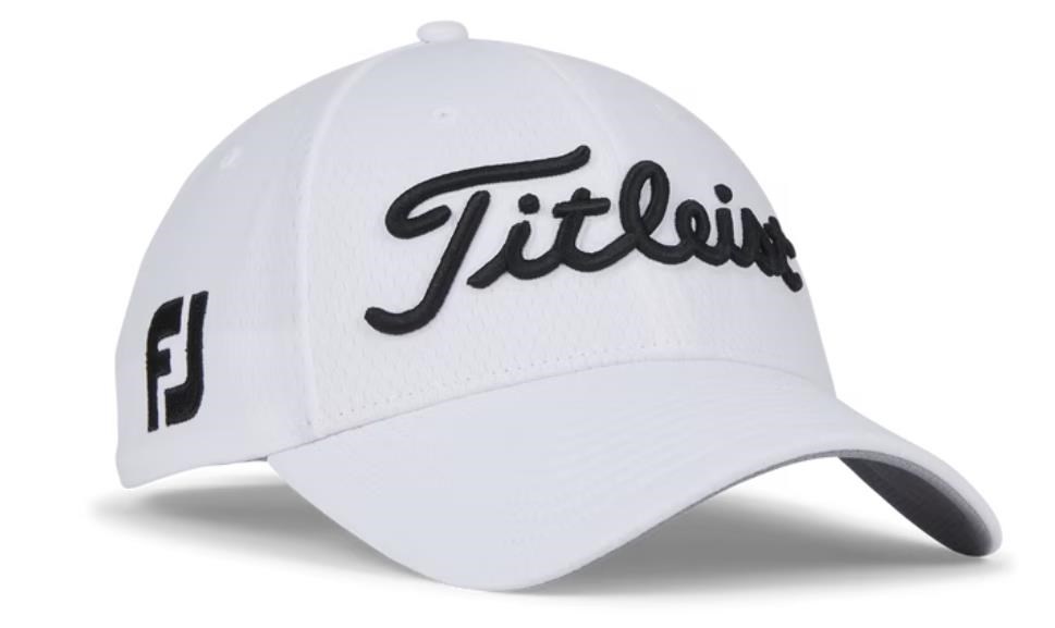 Titleist Tour Elite Herren Cap, weiss