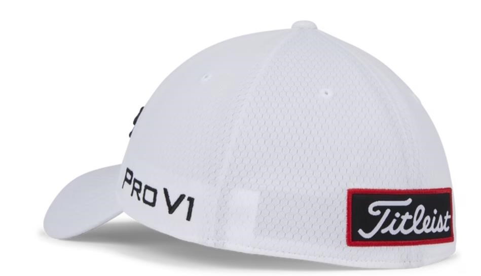 Titleist Tour Elite Herren Cap, weiss