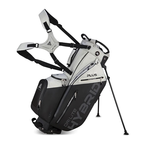Big Max Dri Lite Hybrid Plus Standbag, grau/schwarz