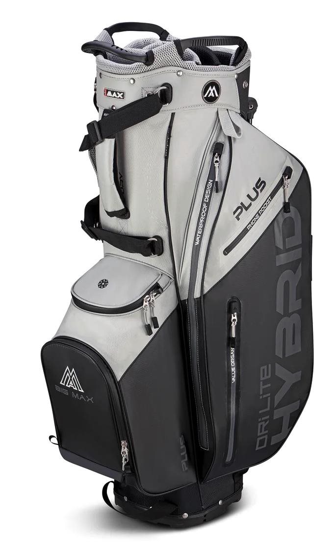 Big Max Dri Lite Hybrid Plus Standbag, grau/schwarz