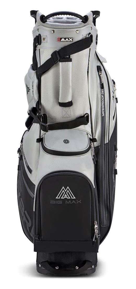 Big Max Dri Lite Hybrid Plus Standbag, grau/schwarz