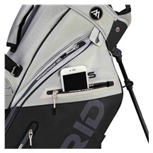 Big Max Dri Lite Hybrid Plus Standbag, grau/schwarz