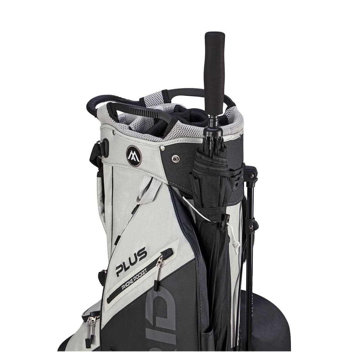 Big Max Dri Lite Hybrid Plus Standbag, grau/schwarz
