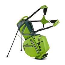 Big Max Aqua Hybrid 4 Standbag, forest freen/lime