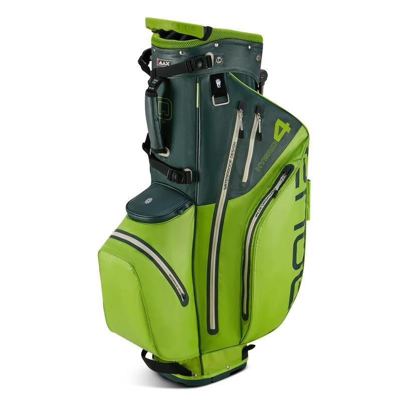 Big Max Aqua Hybrid 4 Standbag, forest freen/lime