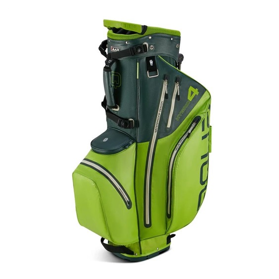 Big Max Aqua Hybrid 4 Standbag, forest freen/lime