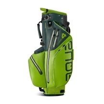 Big Max Aqua Hybrid 4 Standbag, forest freen/lime